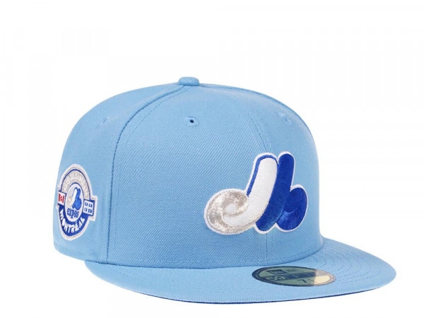 New Era Montreal Expos Glacier Blue Ice Edition 59Fifty Fitted Cap
