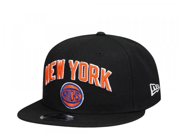 New Era New York Knicks Black Classic Edition 9Fifty Snapback Cap