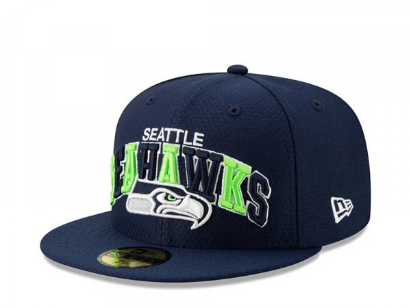 New Era Seattle Seahawks Sideline Cap Home 59Fifty Fitted Cap