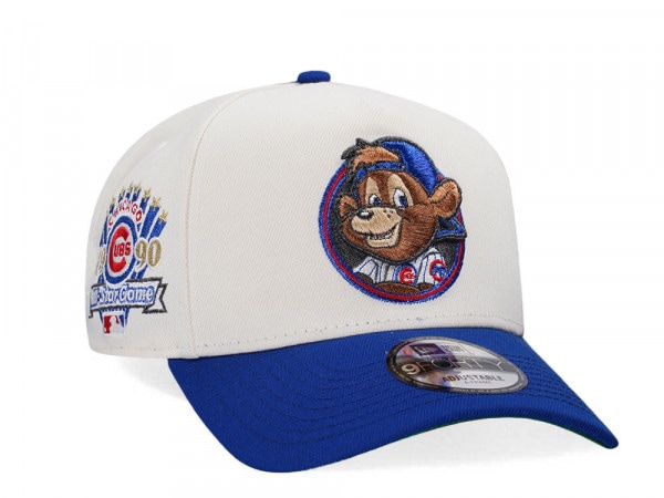 New Era Chicago Cubs All Star Game 1990 Chrome Two Tone Edition A Frame Snapback Cap