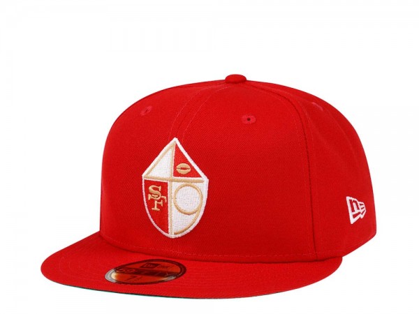 New Era San Francisco 49ers Throwback Edition 59Fifty Fitted Cap