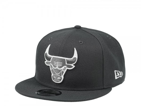 New Era Chicago Bulls Graphite Edition 9Fifty Snapback Cap