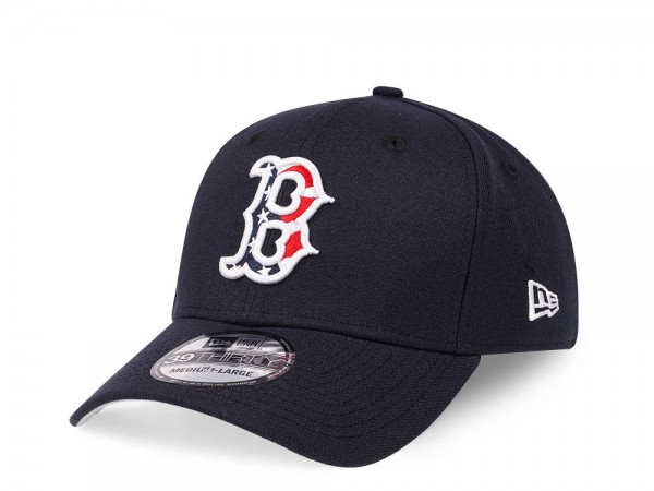 New Era Boston Red Sox USA Edition 39Thirty Stretch Cap