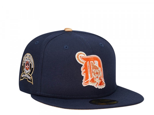 New Era Detroit Tigers 50th Anniversary World Series 1968 Cool Gold Edition 59Fifty Fitted Cap