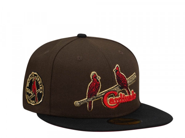 New Era St. Louis Cardinals World Series 1934 Finest Metallic Two Tone Edition 59Fifty Fitted Cap
