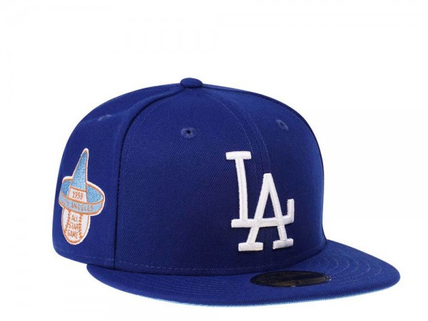 New Era Los Angeles Dodgers All Star Game 1959 Glacier Blue Edition 59Fifty Fitted Cap
