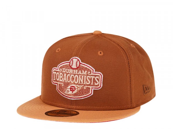New Era Durham Tabacconists Copper Two Tone Prime 59Fifty Fitted Cap