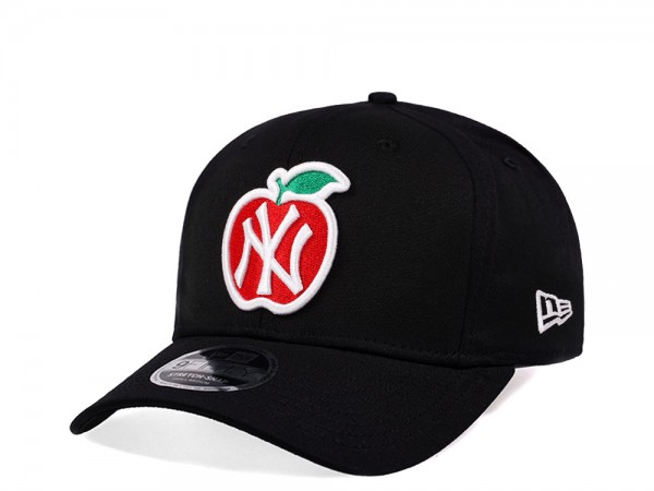 New Era New York Yankees Big Apple Black Edition 9Fifty Stretch Snapback Cap