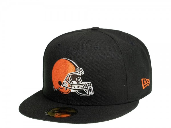 New Era Cleveland Browns Black Edition 59Fifty Fitted Cap