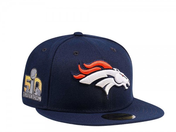 New Era Denver Broncos Super Bowl 50 59Fifty Fitted Cap