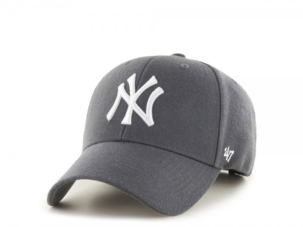 47Brand New York Yankees Charcoal Classic Strapback Cap